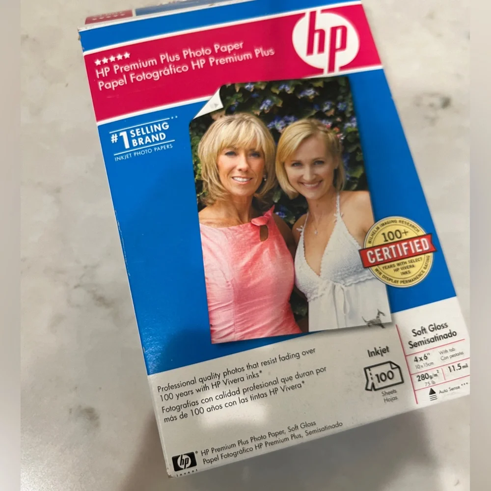 HP Photosmart Compact Photo Printer with Paper